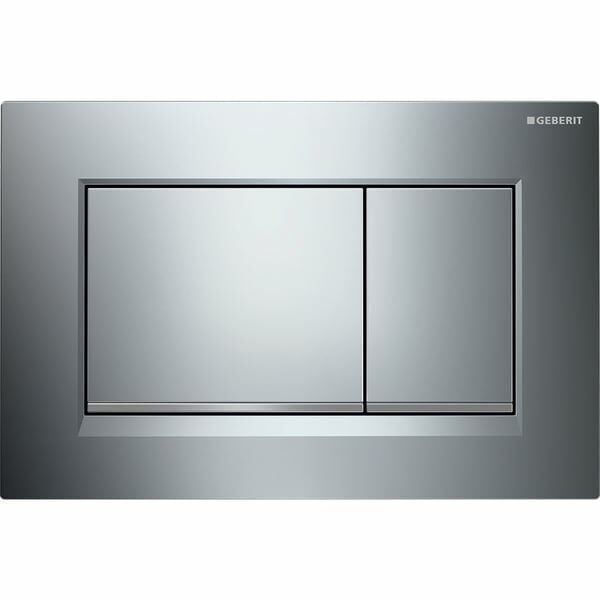 Geberit Sigma30 115.883.Kh.1 Parlak-Mat-Parlak Çift Basmalı Kumanda Kapağı