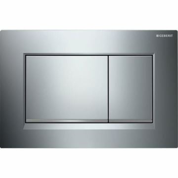 Geberit Sigma30 115.883.Kh.1 Parlak-Mat-Parlak Çift Basmalı Kumanda Kapağı