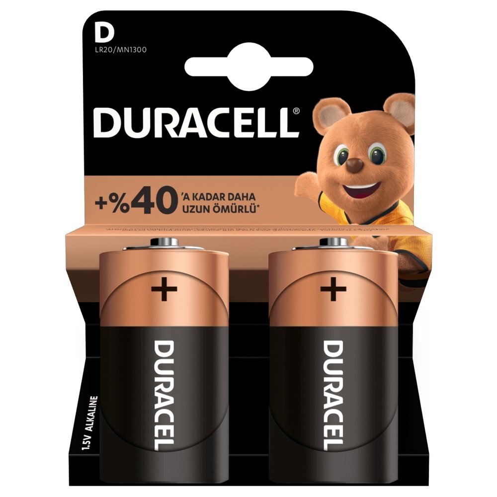 Duracell D Büyük Pil