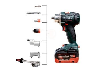 Metabo Akülü Vidalama Matkabı BS 18 LTX BL QI (2 x 5,5 Ah Akü)