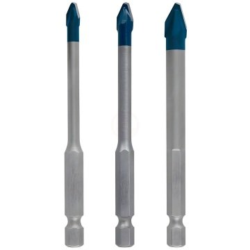 Bosch Fayans Matkap Ucu CYL-9 HEX-9 HardCeramic Altıgen Şaft Set (3 Parça) - 2608579511