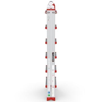Çağsan Toros Çok Amaçlı Katlanır Alüminyum Merdiven 6 Basamaklı - CK580T