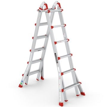 Çağsan Toros Çok Amaçlı Katlanır Alüminyum Merdiven 6 Basamaklı - CK580T