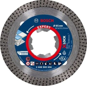 Bosch X-Lock Elmas Kesme Diski Expert BFHaCeram 85 mm - 2608900656