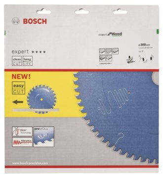 Bosch Daire Testere Bıçağı Expert For Wood 300x30 mm 72 Diş (2,4/1,8 mm) - 2608642499