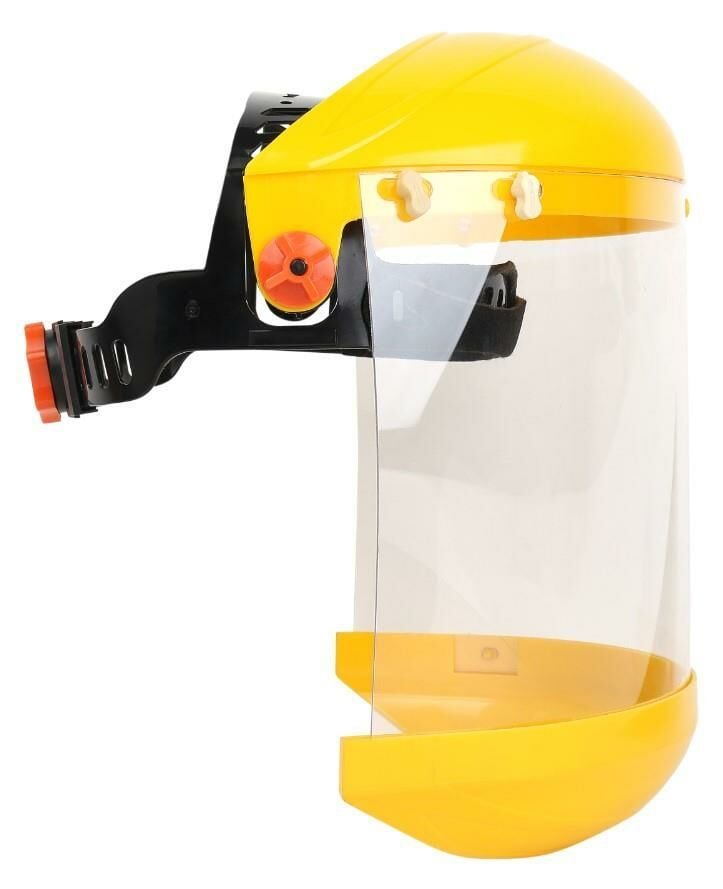 Essafe Yüz Koruyucu Siperlik 20X40 Cm Şeffaf Çene Korumalı (Ce En 166)