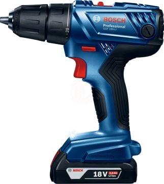 Bosch Akülü Vidalama Matkabı GSR 180-LI (2 x 2,0 Ah Akü) - 06019F8109
