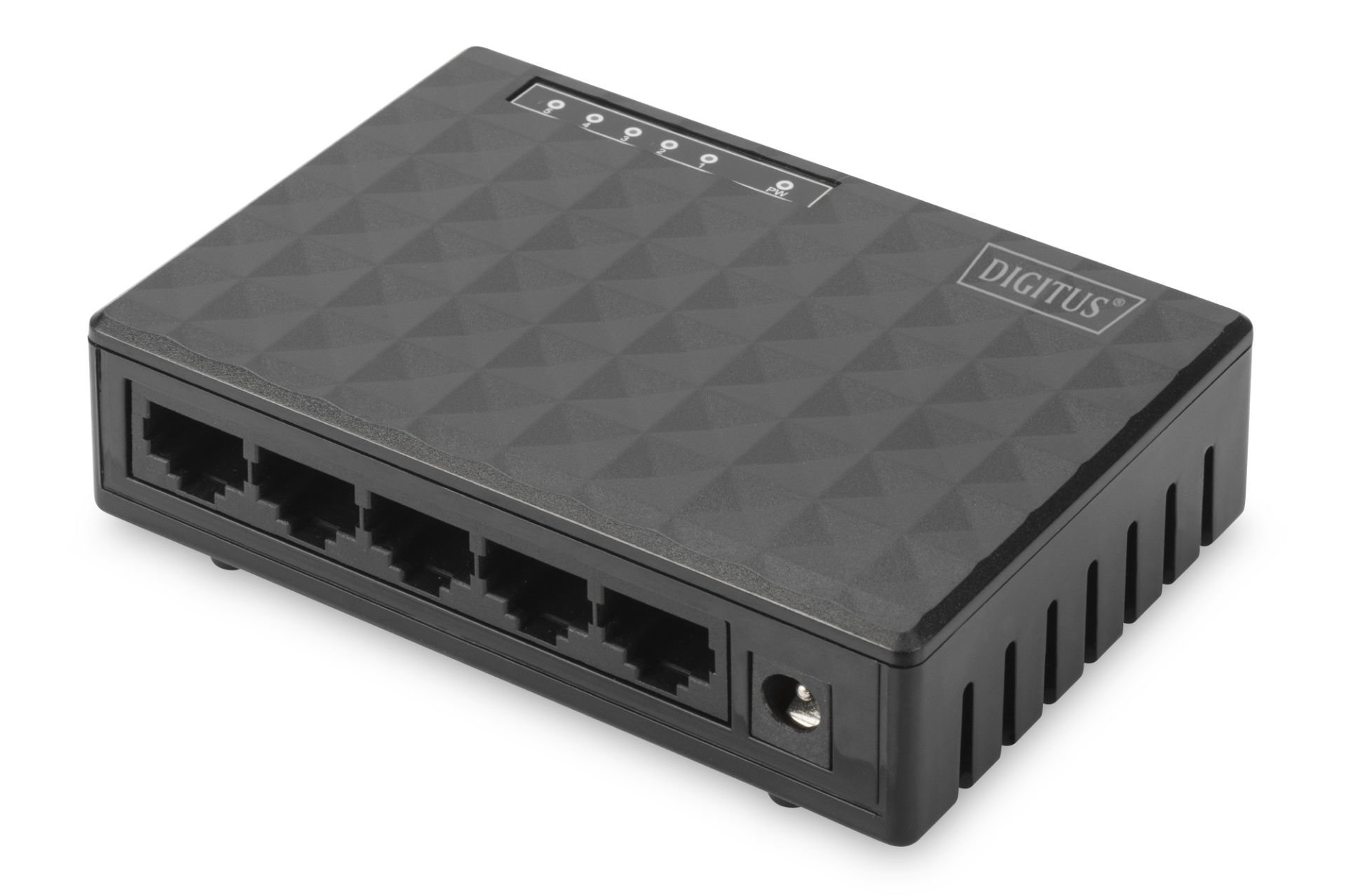 Assmann Digitus Unmanaged (Yönetilemeyen) 5 Port 1000Base-T Gigabit Switch, Masaüstü Tipi (Dn-80063)