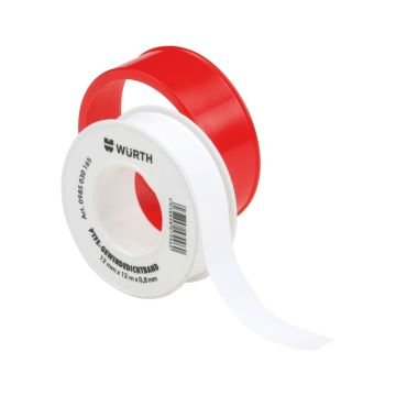 Würth Ptfe Beyaz Bant 12Mmx0,08Mmx12M 25 Bar-250 °
