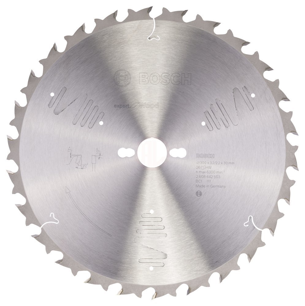 Bosch Daire Testere Bıçağı Expert For Wood 300x30 mm 26 Diş - 2608642503
