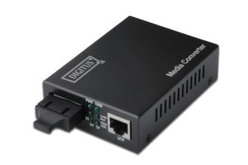 Assmann Digitus Media/Rate Converter, 10/100Tx - 100Fx (Multimode 2 Km, Sc)