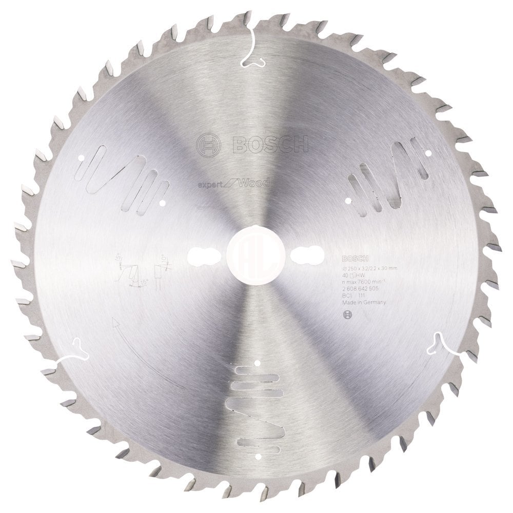 Bosch Daire Testere Bıçağı Expert For Wood 250x30 mm 40 Diş - 2608642505