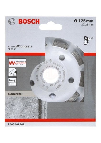 Bosch Elmas Çanak Disk Expert For Concrete LongLife 125 mm (Aqu) - 2608601762
