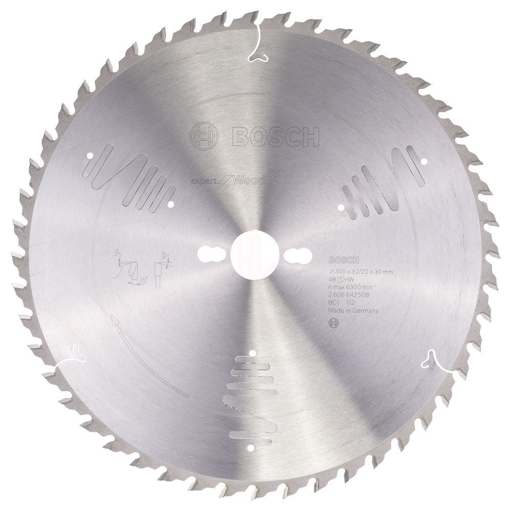 Bosch Daire Testere Bıçağı Expert For Wood 300x30 mm 48 Diş - 2608642508