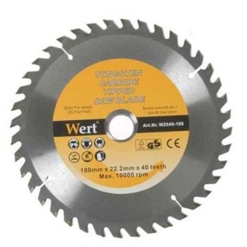 Wert 2540-125 Ahşap Kesme Testeresi (Ø 125mm)