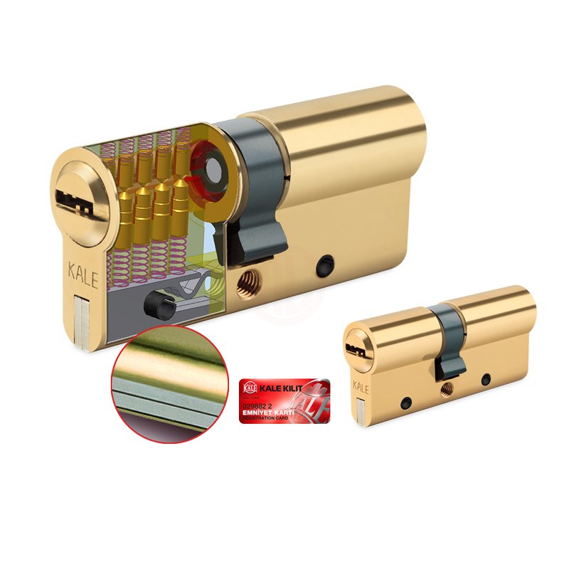 Kale Çelik Takviyeli Bilyalı Silindir Nikel 68 mm (26+10+32 mm) - 164DBNE0032