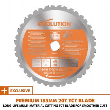 Evolution Çok Amaçlı Testere 185 Ø (R185 CSS için)