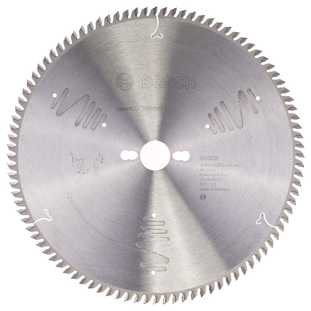 Bosch Daire Testere Bıçağı Expert For Wood 300x30 mm 96 Diş - 2608642511