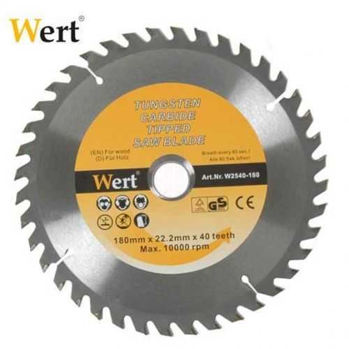 Wert 2540-180 Ahşap Kesme Testeresi (Ø 180mm)