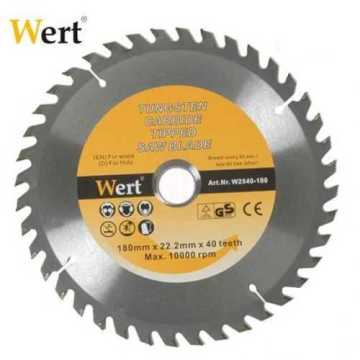 Wert 2540-180 Ahşap Kesme Testeresi (Ø 180mm)