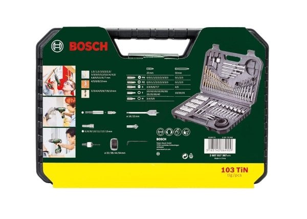 Bosch Vidalama ve Matkap Ucu V-Line Set (103 Parça) - 2607017367