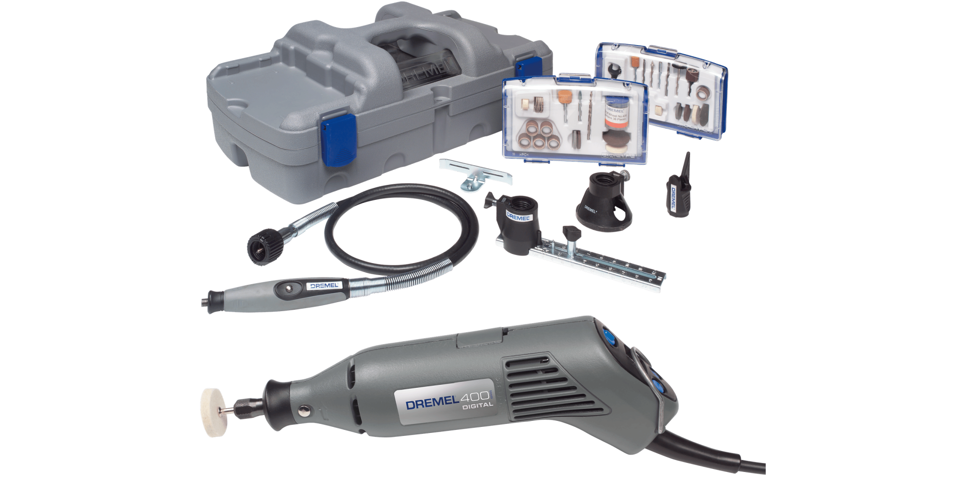 Dremel 400 Dıgıtal 55 Aksesuarlı Spıral Uza - F0130400JM