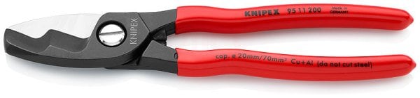 Knipex 95 11 KABLO MAKASI ÇİFT BIÇAKLI 200 MM - KNI9511200
