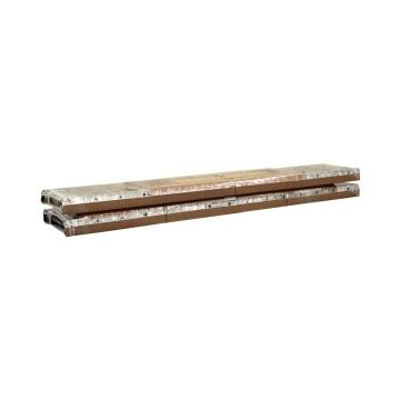Çağsan Telesafe XL Premium İki Parçalı Alüminyum İskele 2x15 Basamaklı - S008_XLN_PR