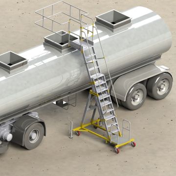 Çağsan Ayarlanabilir Platform Tanker Merdiveni 3 Mt - YP300