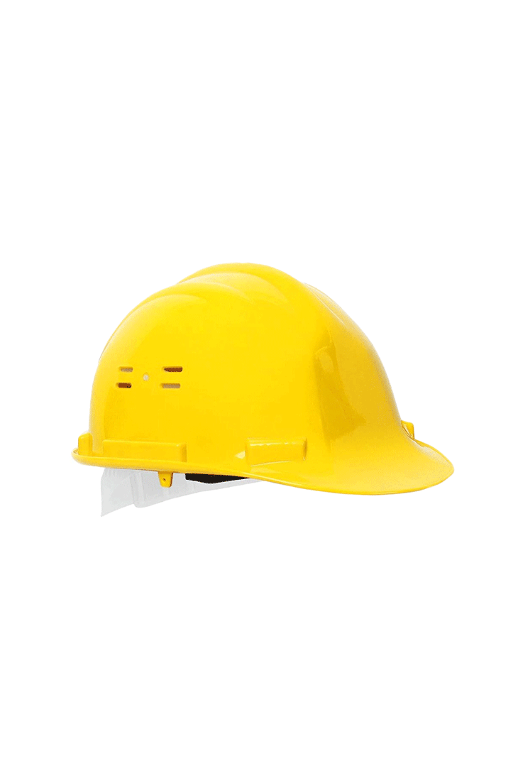 Essafe Kafa Koruyucu Baret Hava Delikli Kulaklık Takılabilir (Ce En 397) Sarı