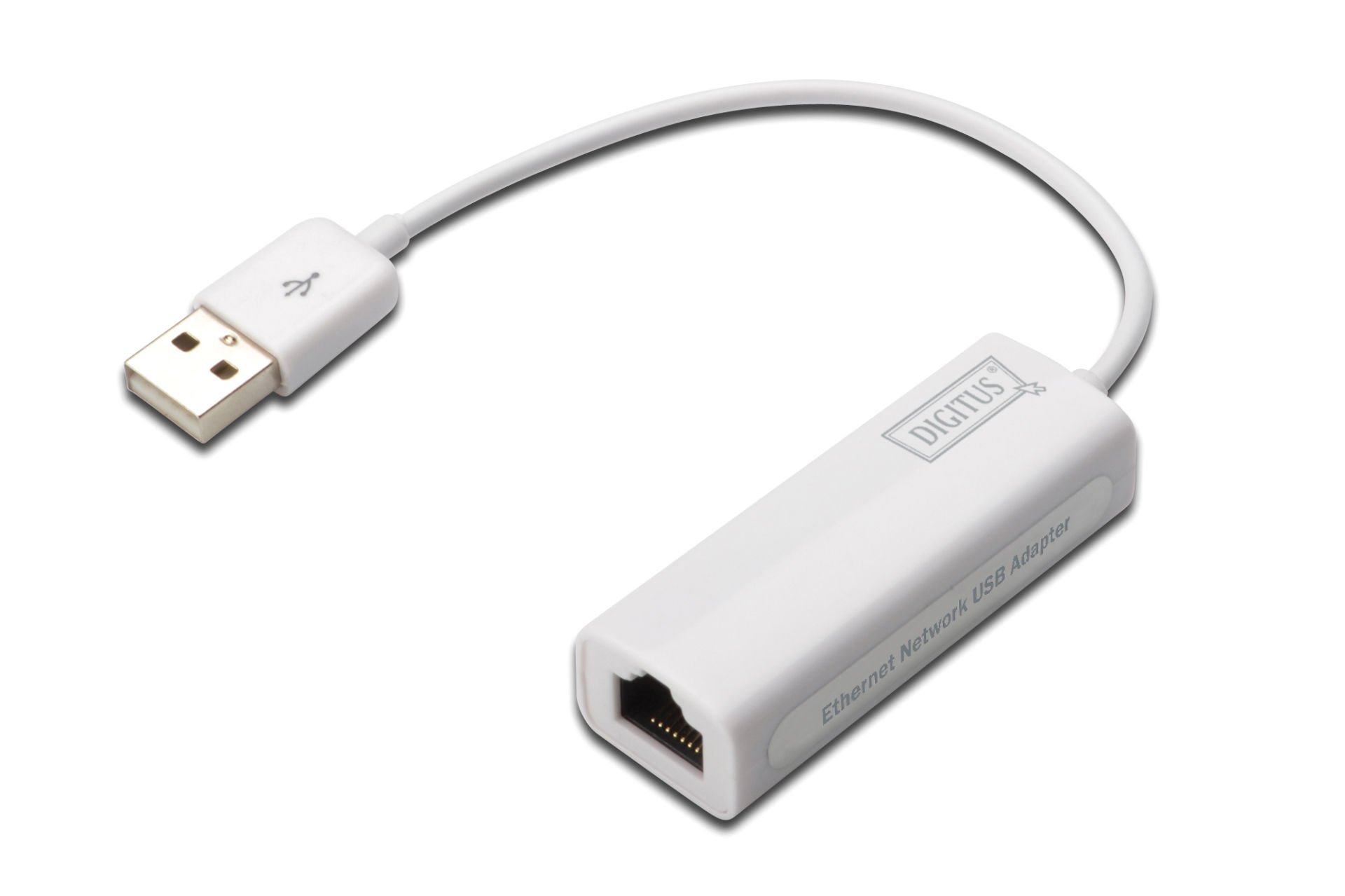 Assmann Digitus Usb 2.0 Fast Ethernet Adaptörü, 1 X 10/100 Rj45 Dişi, Usb-A Erkek
