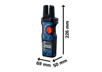 Bosch GFM 1000-15 Çatal Tip Ampermetre - 0601077400