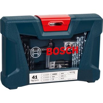 Bosch GSB 183-Li Akülü Darbeli Matkap + Takım Çantası ve 41 Parça Aksesuar Seti