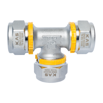 KAS TE Bağlantı Rakoru DN20 x DN25 x DN20
