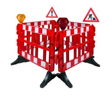 Maxsafety Plastik Trafik Bariyeri 100X150X50 Mm - MS1-2440