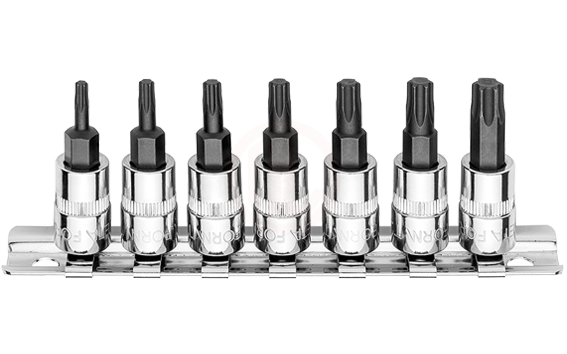 Ceta Form 7 Parça 1/4 İnç Torx Uçlu Lokma Takımı