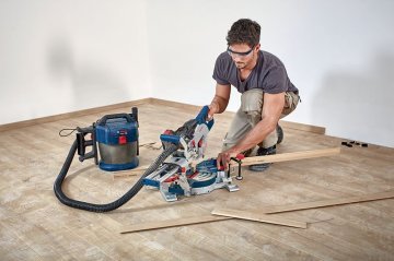 Bosch Akülü Gönye Kesme Makinesi GCM 18V-216 (2 x 8,0 Ah Akü) - 0601B41001