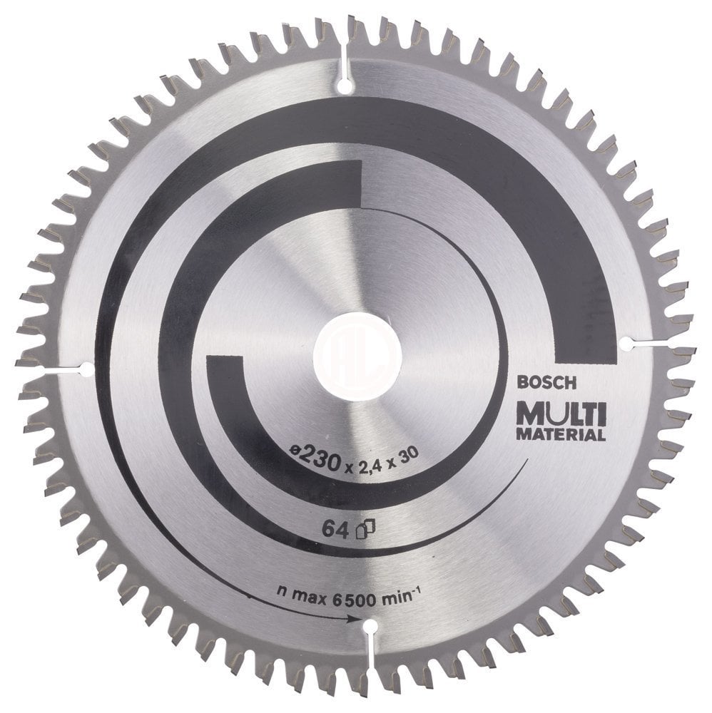 Bosch Daire Testere Bıçağı Multi Material 230x30 mm 64 Diş - 2608640513