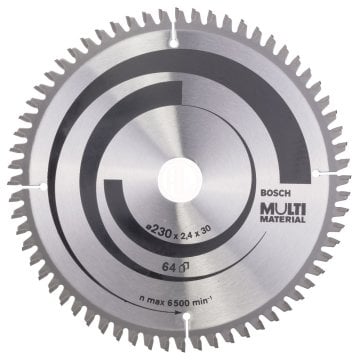Bosch Daire Testere Bıçağı Multi Material 230x30 mm 64 Diş - 2608640513