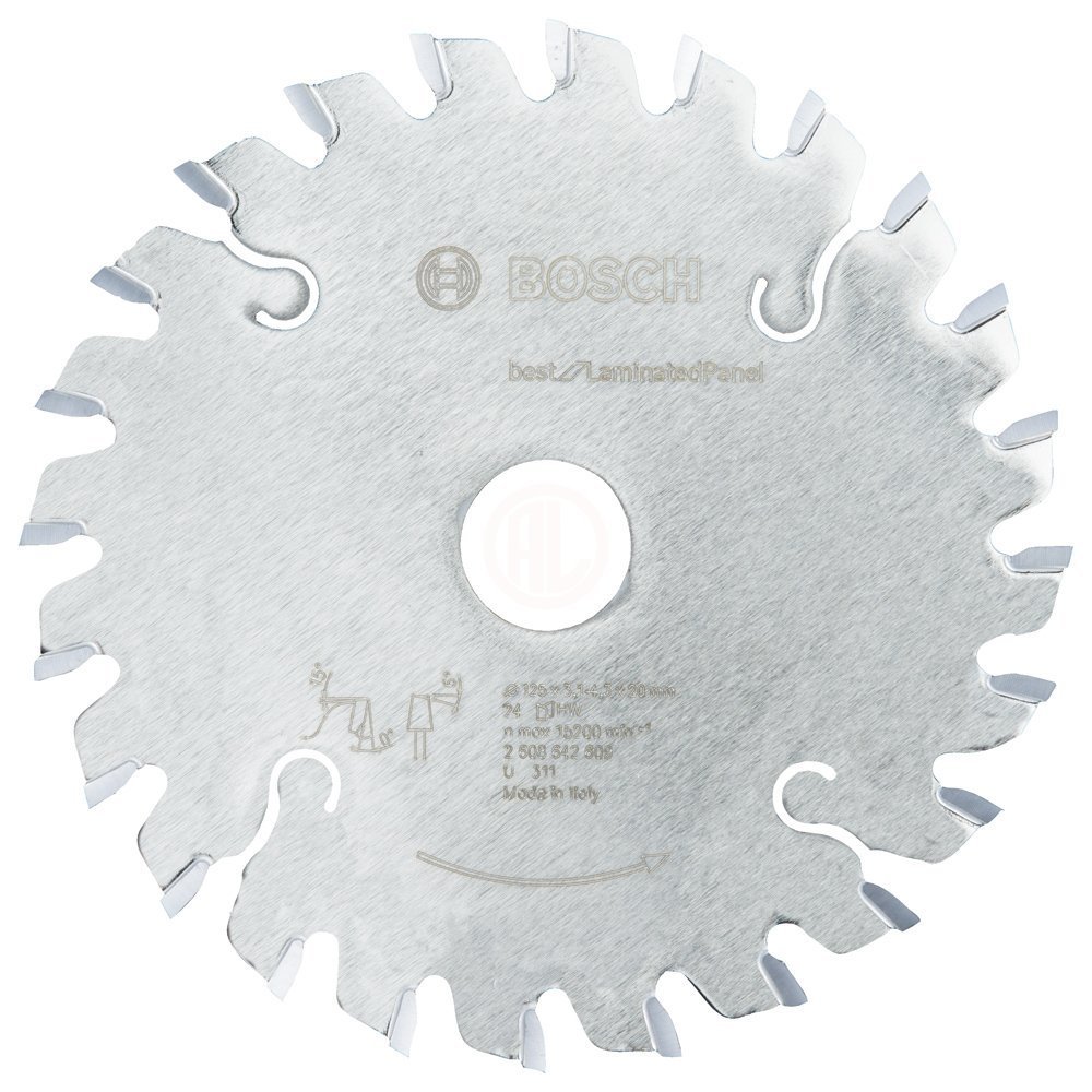 Bosch Daire Testere Bıçağı Best For LaminatedPanel 125x20 mm 24 Diş - 2608642609