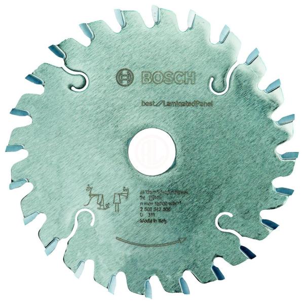 Bosch Daire Testere Bıçağı Best For LaminatedPanel 125x20 mm 24 Diş - 2608642609