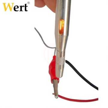 Wert 2605 Oto Elektrik Kontrol Kalemi, Metal Gövdeli, 6-24V