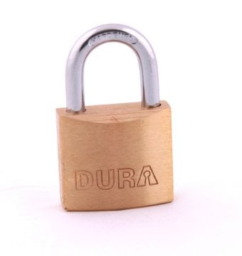 Dura Kilit DK2630 Sarı Asma Kilit 30 Mm