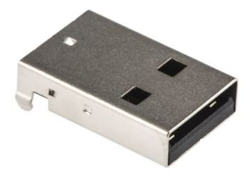 Assmann Dik Açılı Smt Tipi A Usb Dişi Konnektör (Right Angle Smt Type A Usb Connector Plug)
