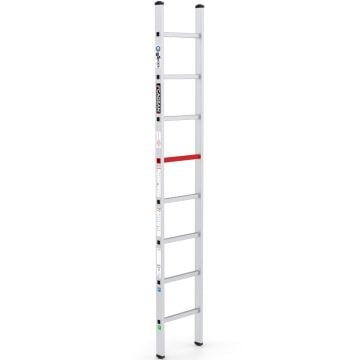 Çağsan Tek Parçalı Alüminyum Merdiven 8 Basamaklı - T6025