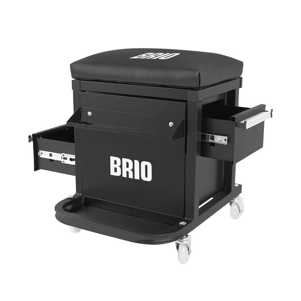 Brio Tamirci Çalışma Sandalyesi Tekerlekli 2 Gözlü