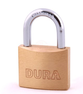 Dura Kilit DK2640 Sarı Asma Kilit 38 Mm