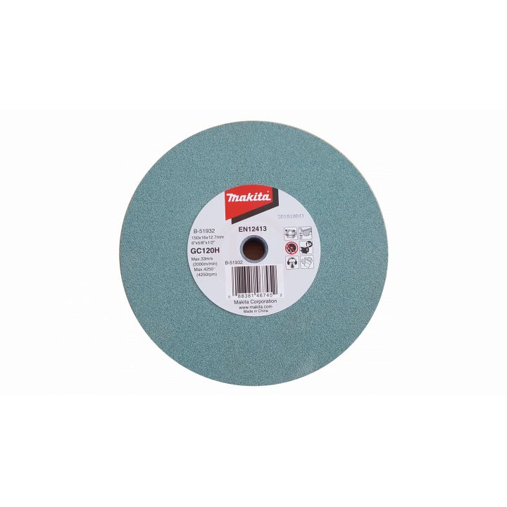 Makita Zımpara Motoru Taşı 150x16x12,7 mm (GC120H) (B-51932)