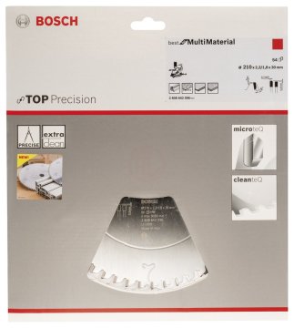 Bosch Daire Testere Bıçağı Best For MultiMaterial 210x30 mm 54 Diş - 2608642096