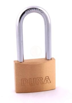 Dura Kilit DK2650L Sarı Asma Kilit Uzun 50 Mm